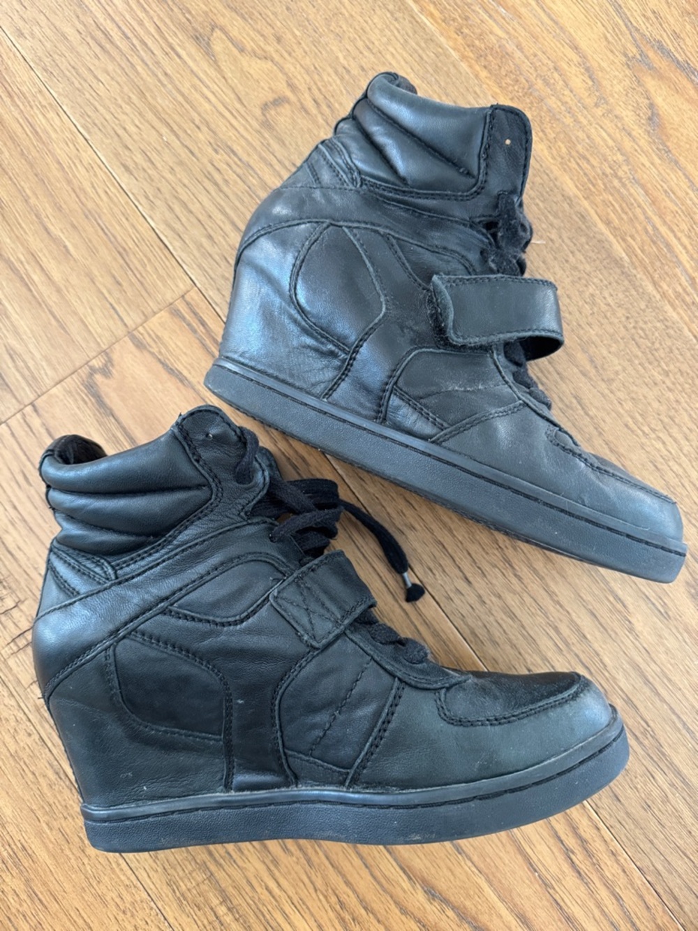 Ash Limited Bowie Wedge Sneakers Size 38/8